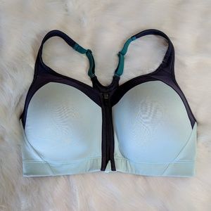 Front Zipper Sports Bra